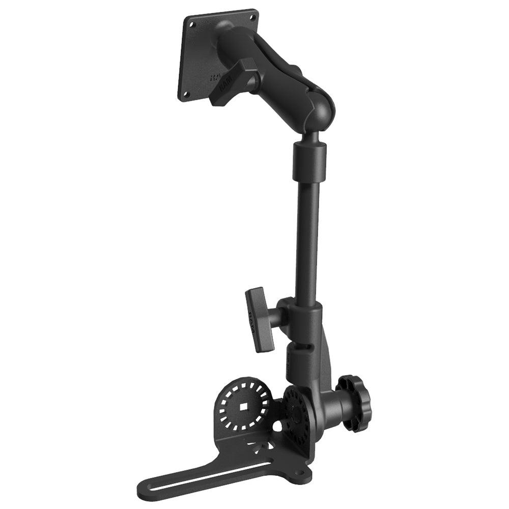 RAM Mount Universal No-Drill RAM Pod HD Vehicle Mount w/ 75mm x 75mm Vesa Plate - Kesper Supply