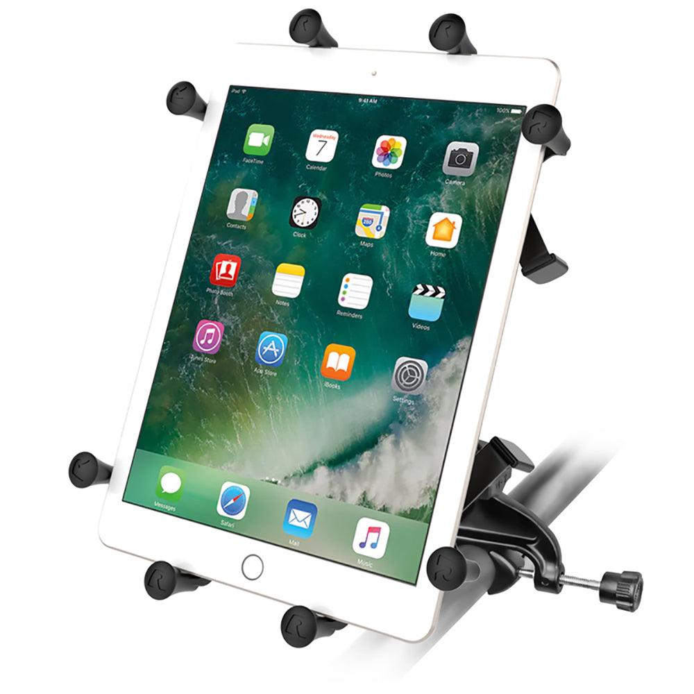 RAM Mount Universal X-Grip III Large Tablet Holder - Fits New iPad - Includes Yoke Mount - Kesper Supply