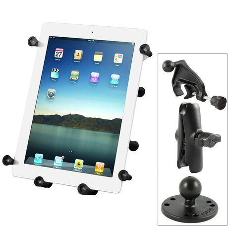 RAM Mount Universal X-Grip III Large Tablet Holder - Fits New iPad - Includes Yoke Mount - Kesper Supply