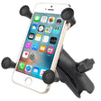 RAM Mount Universal X-Grip® Cell Phone Cradle w/Double Socket Arm - Kesper Supply