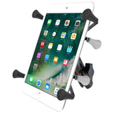 RAM Mount Universal X-Grip® Cradle with 1" Ball & STANDARD Length Double Socket Arm f/7" Tablets - Kesper Supply