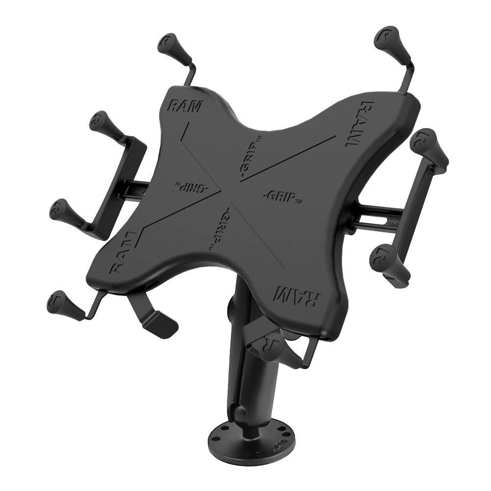 RAM Mount X-Grip® III Large Tablet Holder w/ Long Flat Surface Mount - Kesper Supply