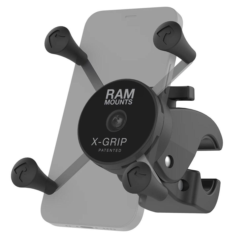 RAM Mount X-Grip® Phone Mount w/Low-Profile Medium Tough-Claw™ - Kesper Supply