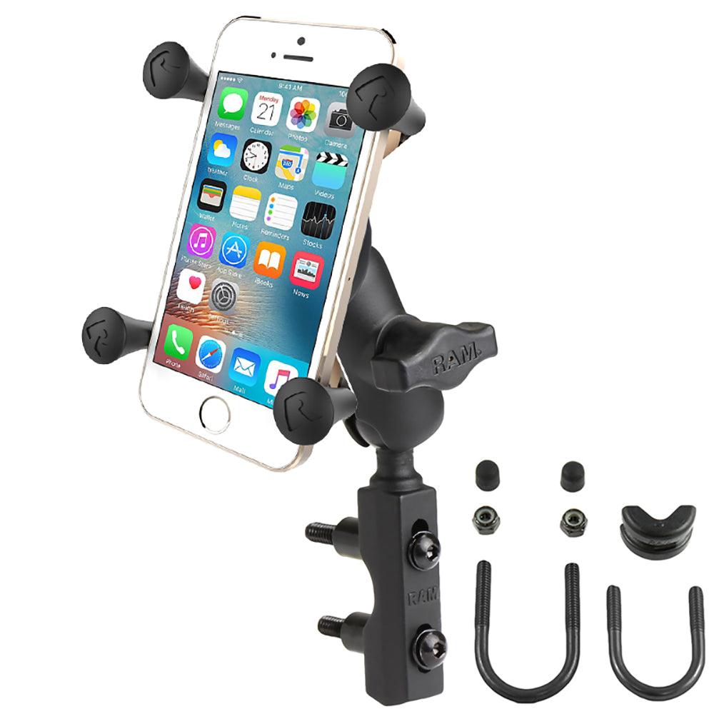 RAM Mount X-Grip® Phone Mount w/Motorcycle Brake/Clutch Reservoir Base - Kesper Supply