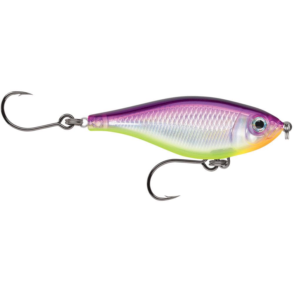 Rapala X-Rap Twitchin' Mullet 3-1/8" Purple Chartreuse - Kesper Supply