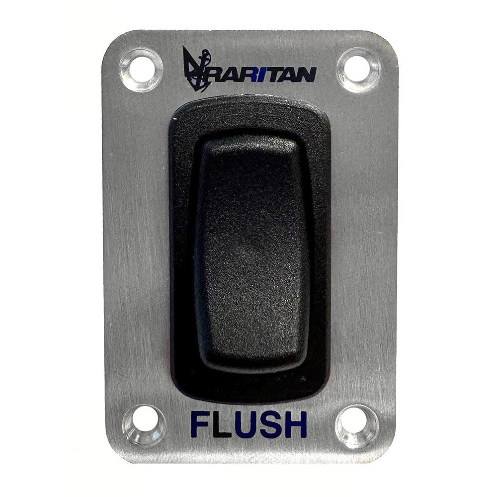 Raritan Momentary Flush Switch w/Stainless Steel Faceplate - Kesper Supply