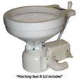 Raritan Sea Era Toilet - Household Style - Freshwater Solenoid - Straight & 90° Discharge - Smart Toilet Control - 12v - Kesper Supply