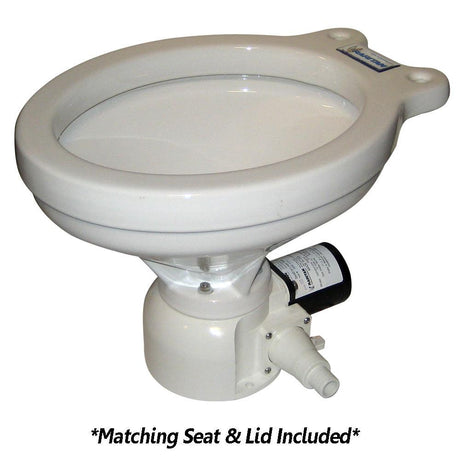 Raritan Sea Era Toilet - Household Style - Remote Intake Pump - Straight & 90° Discharge - Smart Toilet Control - 12v - Kesper Supply