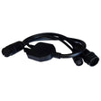 Raymarine Adapter Cable 25-Pin to 25-Pin & 7-Pin - Y-Cable to RealVision & Embedded 600W Airmar TD to Axiom RV - Kesper Supply