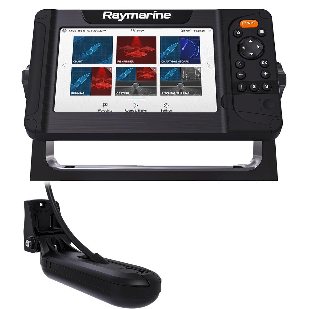 Raymarine Element 7 HV Combo w/HV-100 Transom Mount Transducer & Lighthouse North America Chart - Kesper Supply