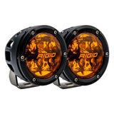 RIGID Industries 360 Series 4" Spot w/Amber Pro Lens - Pair - Kesper Supply