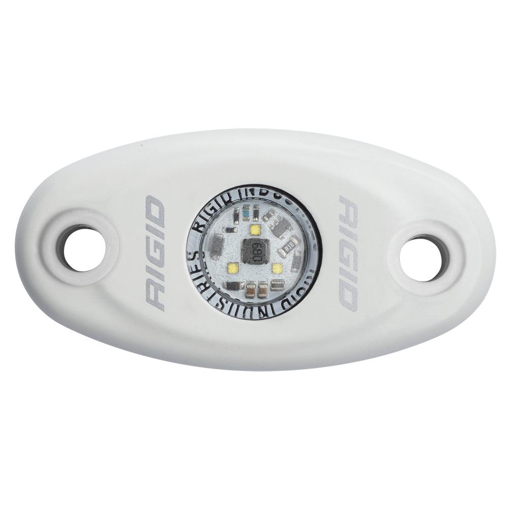 RIGID Industries A-Series White Low Power LED Light - Single - White - Kesper Supply