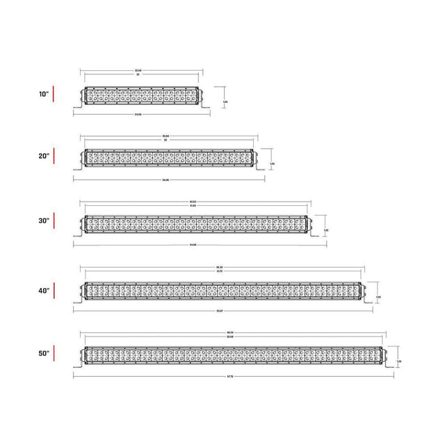 RIGID Industries RDS-Series PRO 40" - Spot LED - White - Kesper Supply