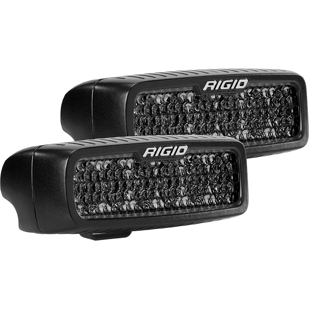 RIGID Industries SR-Q Series PRO Spot Diffused Midnight Surface Mount - Pair - Kesper Supply