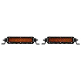 RIGID Industries SR Series SAE 6" w/Amber Pro Lens - Pair - Kesper Supply