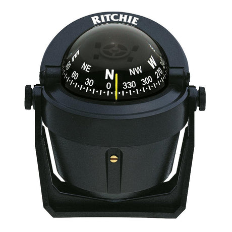 Ritchie B-51 Explorer Compass - Bracket Mount - Black - Kesper Supply
