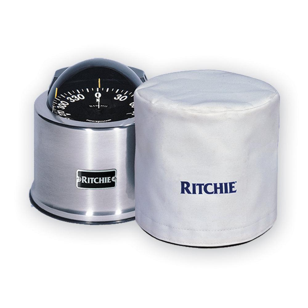 Ritchie GM-5-C 5" GlobeMaster Binnacle Mount Compass Cover - White - Kesper Supply