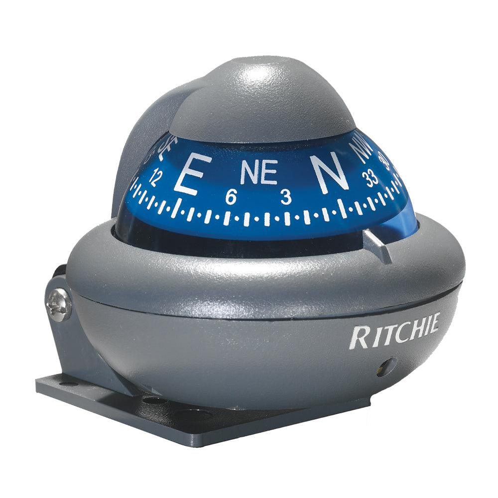 Ritchie X-10-A RitchieSport Automotive Compass - Bracket Mount - Gray - Kesper Supply