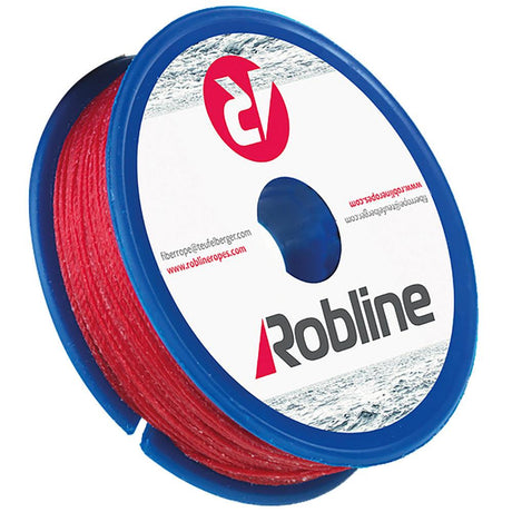 Robline Waxed Whipping Twine - 0.8mm x 40M - Red - Kesper Supply