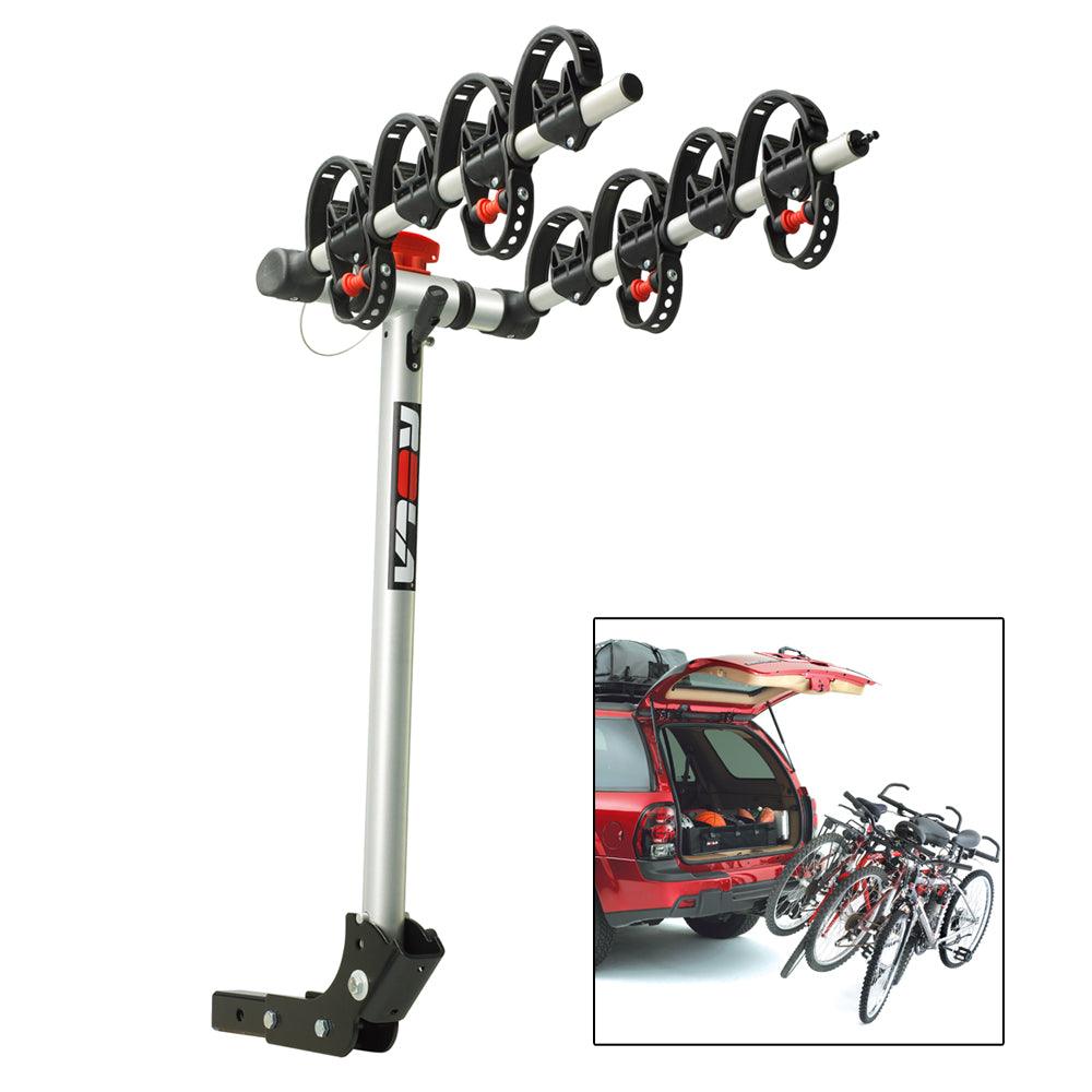 ROLA Bike Carrier - TX w/Tilt & Security - Hitch Mount - 4-Bike - Kesper Supply