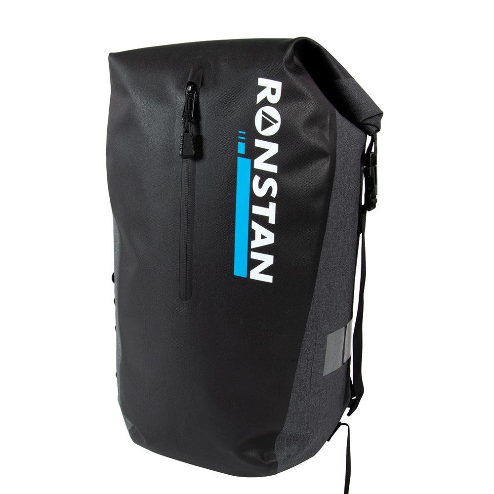 Ronstan Dry Roll Top - 30L Bag - Black & Grey - Kesper Supply