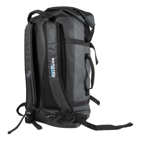 Ronstan Dry Roll Top - 55L Backpack - Black & Grey - Kesper Supply