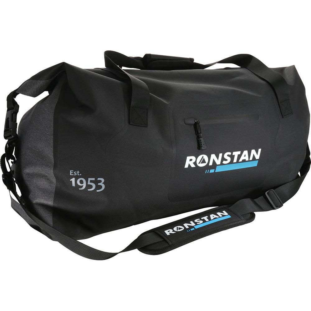 Ronstan Dry Roll Top - 55L Crew Bag - Black & Grey - Kesper Supply