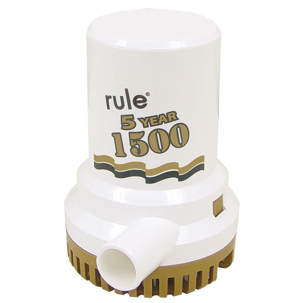 Rule 1500 G.P.H. "Gold Series" Bilge Pump - Kesper Supply