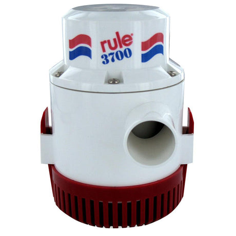 Rule 3700 G.P.H. Bilge Pump Non Automatic 12V - Kesper Supply