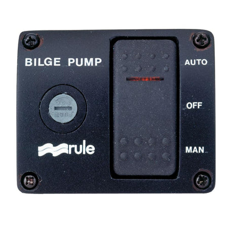 Rule Deluxe 3-Way Lighted Rocker Panel Switch - Kesper Supply