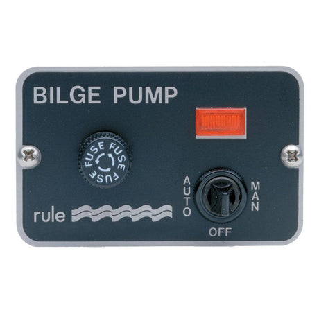 Rule Deluxe 3-Way Panel Lighted Switch f/Auto Float 24/32VDC - Kesper Supply