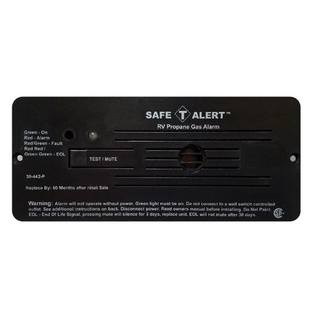 Safe-T-Alert 30 Series 12V RV Propane Alarm - Black - Kesper Supply