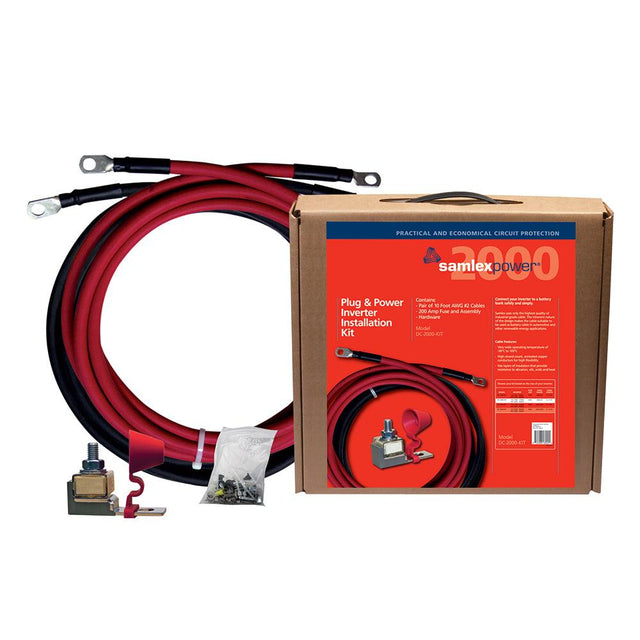 Samlex 200A Inverter Installation Kit f/2000W Inverter - Kesper Supply