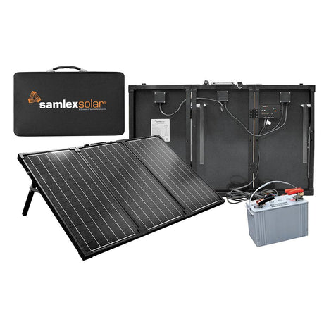 Samlex Portable Solar Charging Kit - 135W - Kesper Supply