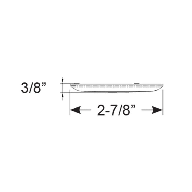 Scandvik B3 Downlight Surface Mount - Cool White - SS Trim - IP67 - 12/24V - Kesper Supply