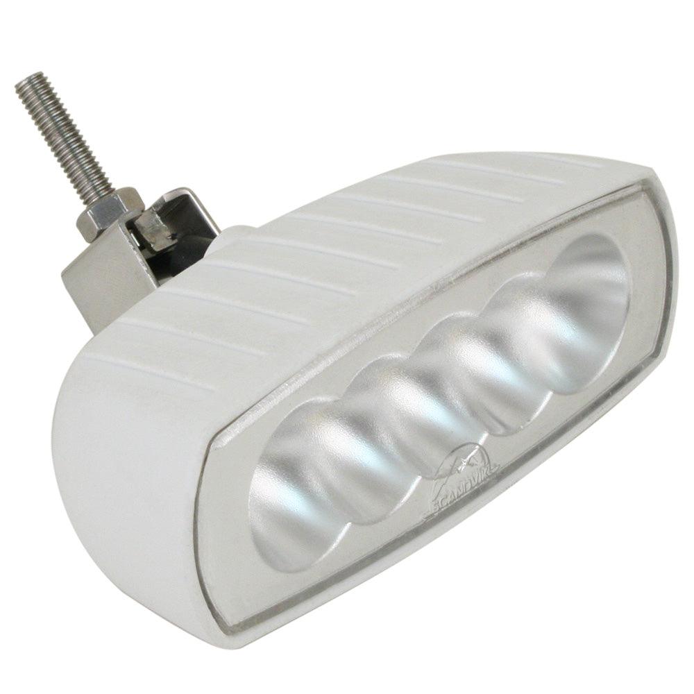 Scandvik Bracket Mount LED Spreader Light - White - Kesper Supply