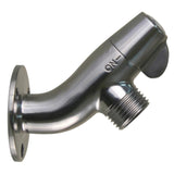 Scandvik Ceramic Angled Washdown Valve - SS Spigot - Kesper Supply