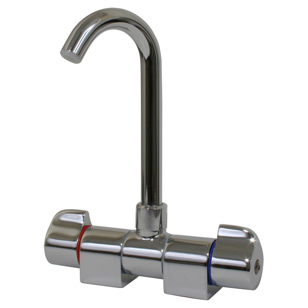 Scandvik Chrome Folding Spout Mixer - Kesper Supply