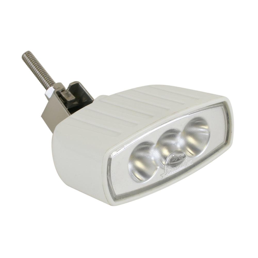 Scandvik Compact Bracket Mount LED Spreader Light - White - Kesper Supply