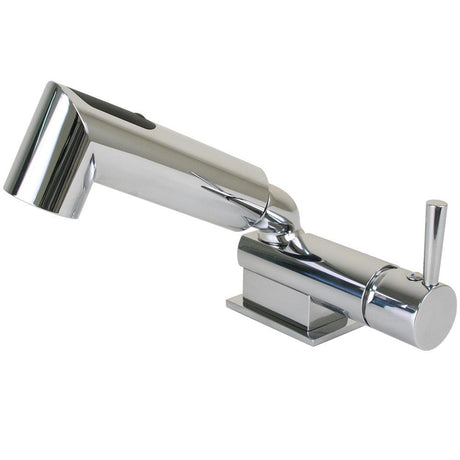 Scandvik Minimalistic Compact Single Level Mixer - Faucet & Shower Combo - Chrome - Kesper Supply