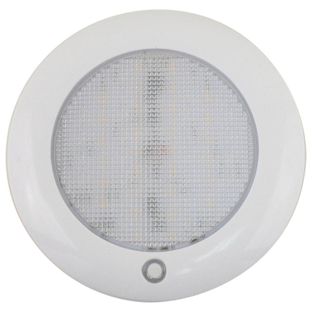 Scandvik Slim 5" Dome Light - Warm White/Blue - 10-30V - Kesper Supply