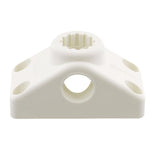 Scotty Combination Side / Deck Mount - White - Kesper Supply