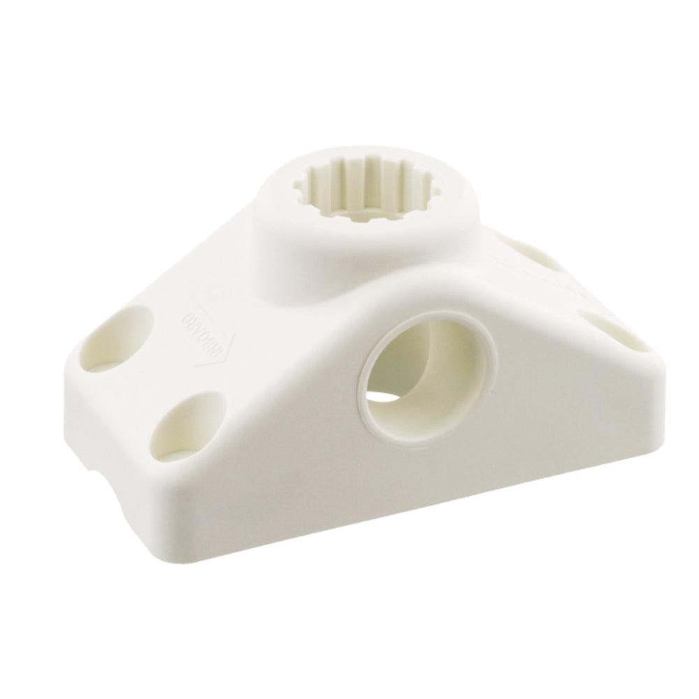 Scotty Combination Side / Deck Mount - White - Kesper Supply