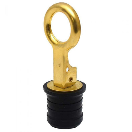 Sea-Dog Brass Snap Handle Drain Plug - 1-1/4" - Kesper Supply