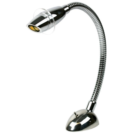 Sea-Dog Deluxe High Power LED Reading Light Flexible w/Switch - Cast 316 Stainless Steel/Chromed Cast Aluminum - Kesper Supply