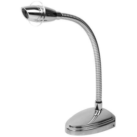 Sea-Dog Deluxe High Power LED Reading Light Flexible w/Touch Switch - Cast 316 Stainless Steel/Chromed Cast Aluminum - Kesper Supply