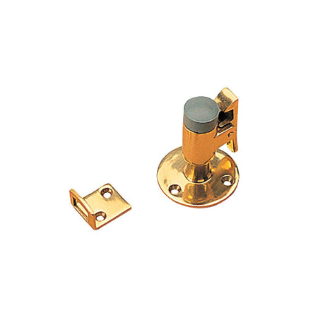 Sea-Dog Door Stop & Catch - Brass - 2" - Kesper Supply