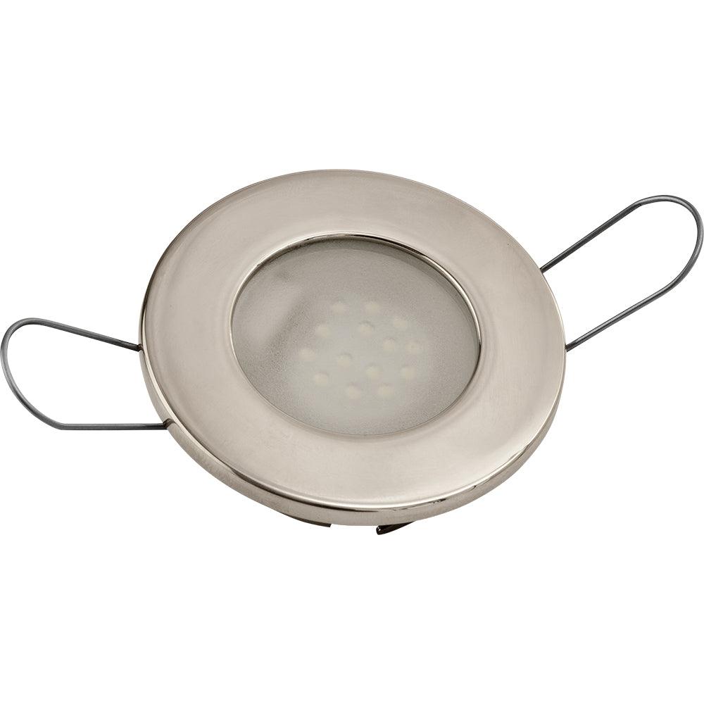 Sea-Dog LED Overhead Light - Brushed Finish - 60 Lumens - Frosted Lens - Stamped 304 Stainless Steel - Kesper Supply