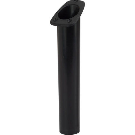 Sea-Dog Narrow Gunnel Flush Mount Rod Holder - Black - Kesper Supply