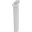 Sea-Dog Narrow Gunnel Flush Mount Rod Holder - White - Kesper Supply